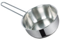 Casseruola conica inox cm. 12 Arte & Fuoco un manico induzione cromo