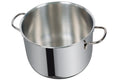 Pentola inox cm. 16 A&F induzione cromo
