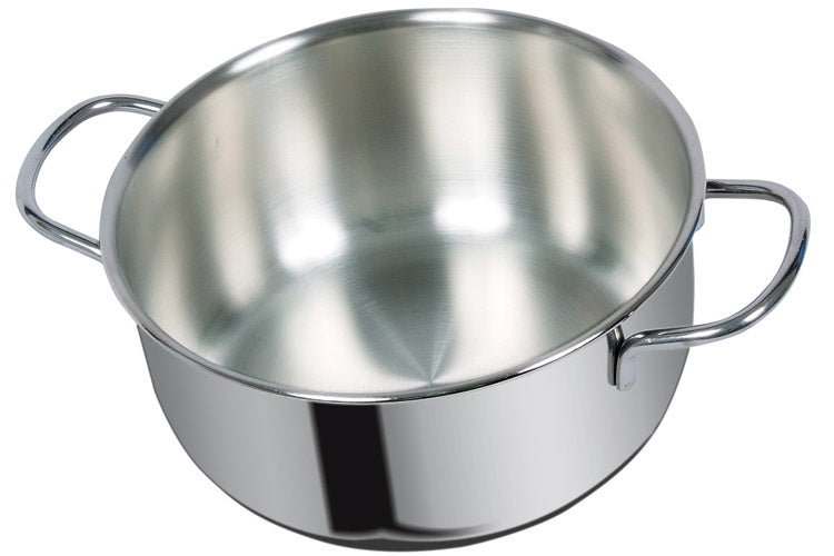 Casseruola inox cm. 16 arte & Fuoco induzione cromo