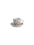 Tazzina caffe alhambra set 2 pezzi in porcellana