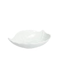Ciotola foglia porcellana Alloro cm.31x22xh6  Brandani