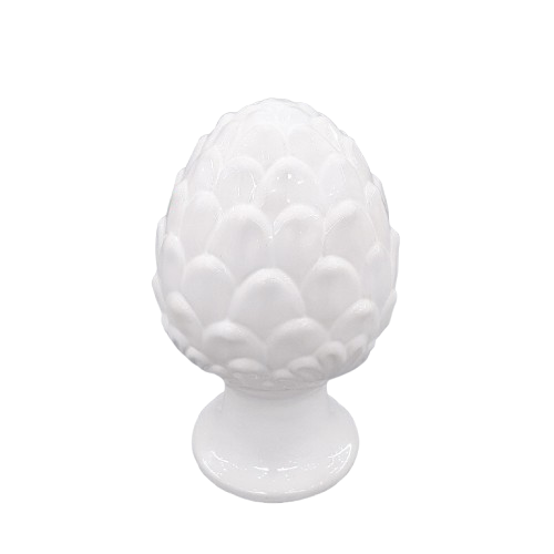 Pigna bianca cm. 16x15x21
