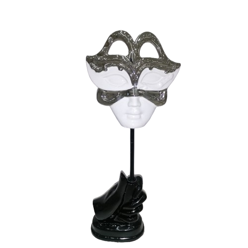 Maschera con base cm. 36