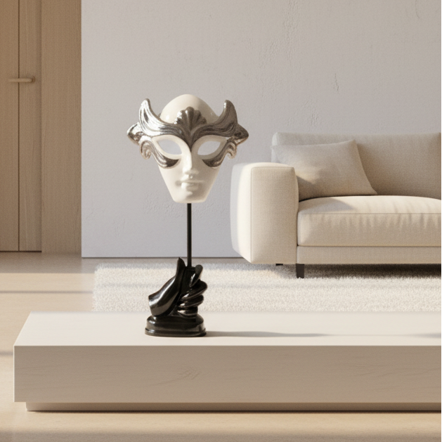 Maschera con base cm. 34,5
