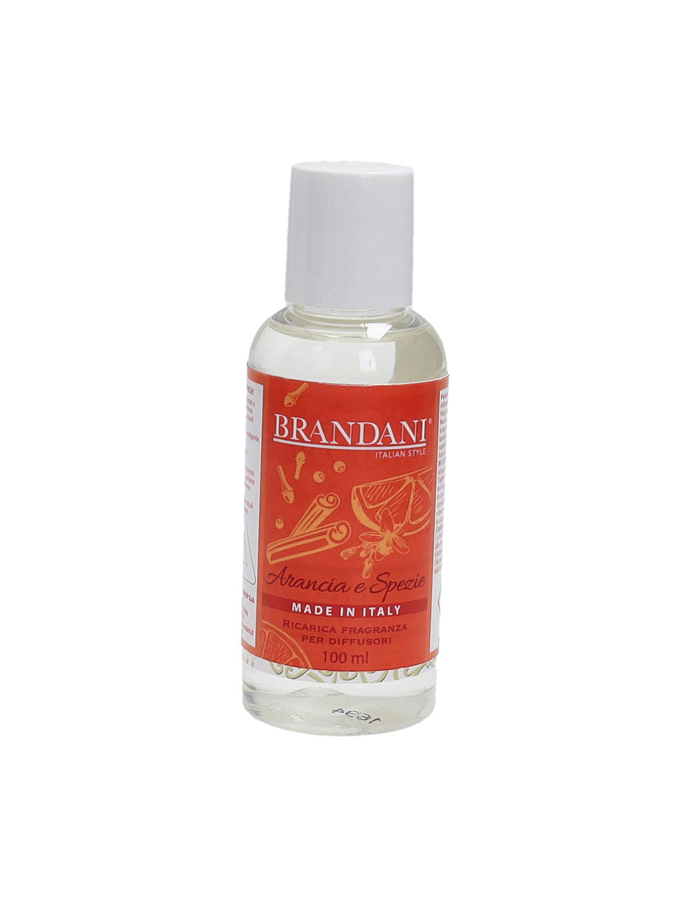 Ricarica fragranza Arancia e Spezie 100 ML capsula Flip Top Brandani