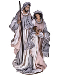 Natività resina e tessuto Brandani cm.46h