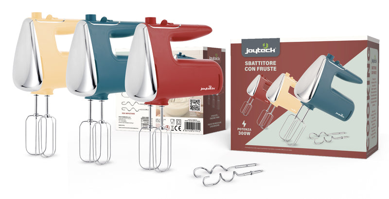 Sbattitore con fruste 5 vlocità 300w Glaze Joyteck