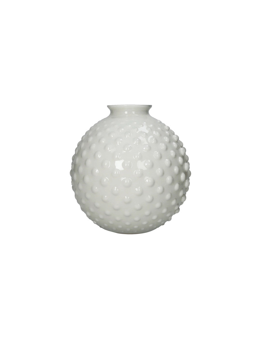 Vaso Bolle avorio D.21 cm. 21x22h  Brandani