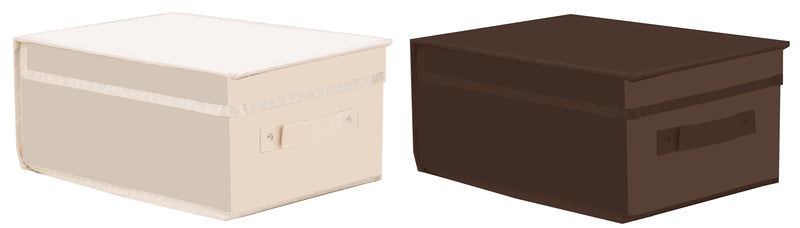 Scatola cambio stagione in TNT Pure cm. 30x40x25 colori assortiti