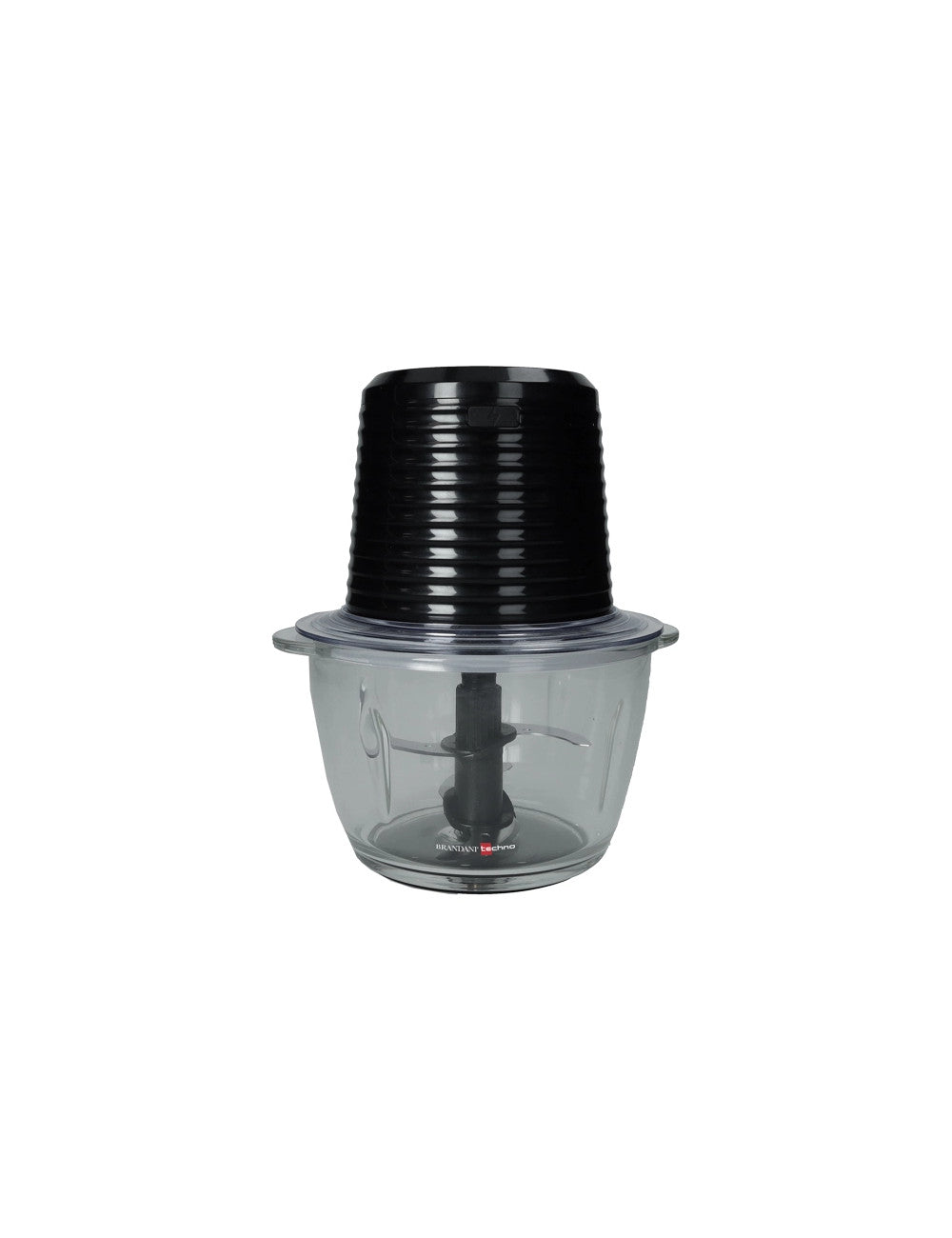Tritatutto elettrico ricaricabile techno collection inox e abs vetro cm.19x22h Brandani