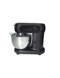 Impastatrice planetaria digitale matt black techno col. Abs e inox cm.35x16x32h Brandani