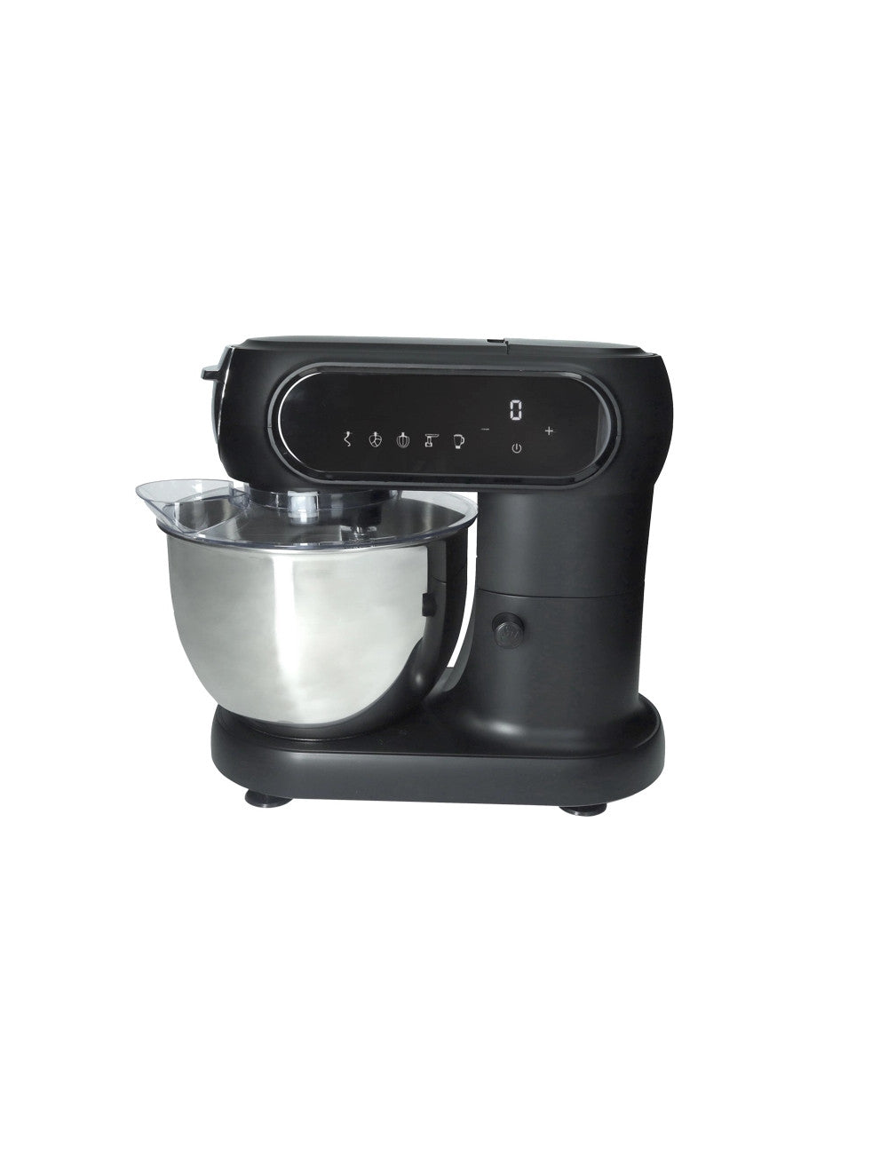 Impastatrice planetaria digitale matt black techno col. Abs e inox cm.35x16x32h Brandani