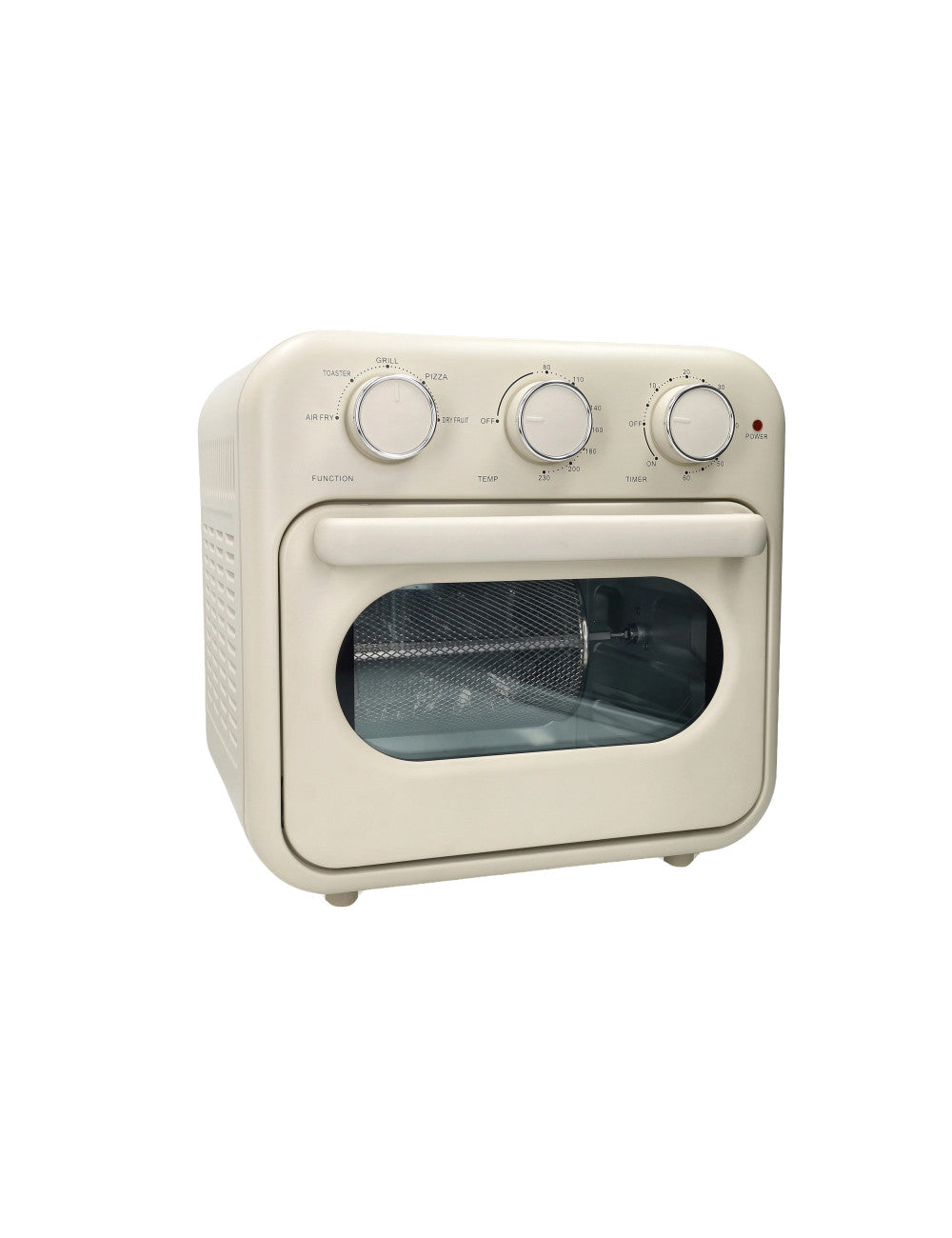 Forno friggitrice ad aria techno collection avorio 16l inox cm.34x34x33h Brandani