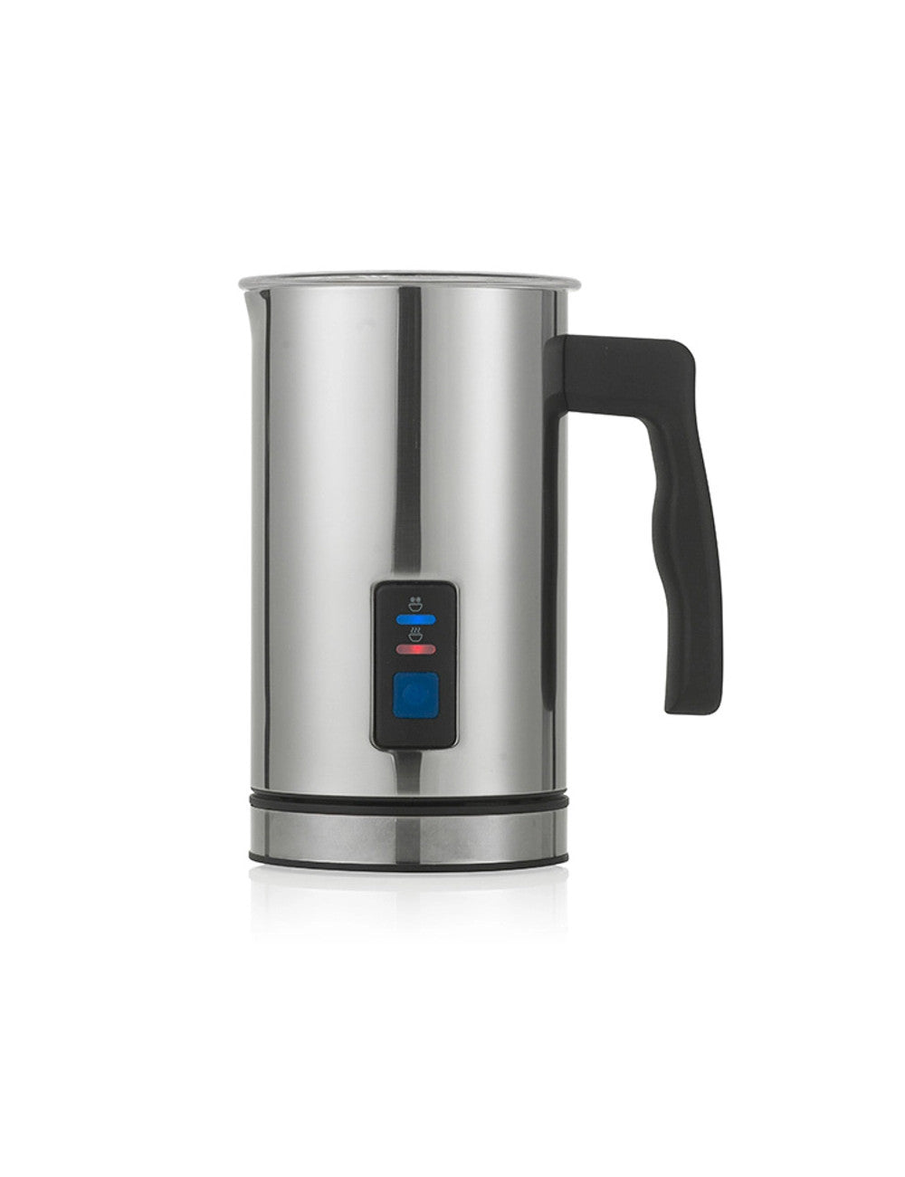 Scalda-monta latte schiumottotechno collection inox cm.11x15,5x18,5h Brandani