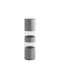 Macina sale e pepe double specia inox cm.5x19h Brandani