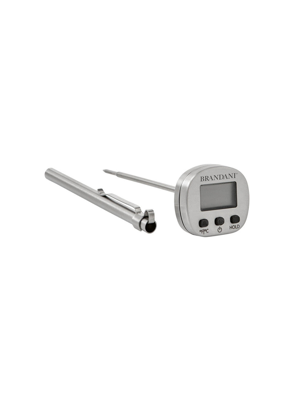 Termometro digitale carne professional inox cm.4x4x16h Brandani
