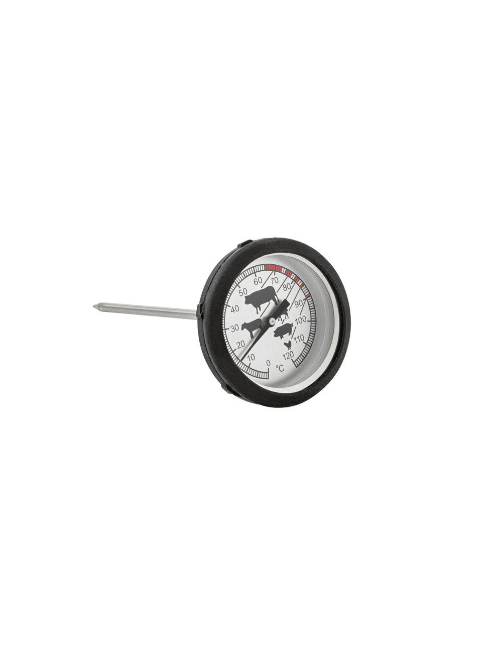 Termometro carne professional inox e silicone cm. 5,5x14h Brandani
