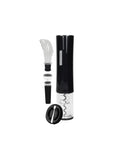 Set vino cavatappi elettrico cm. 4,5x23h