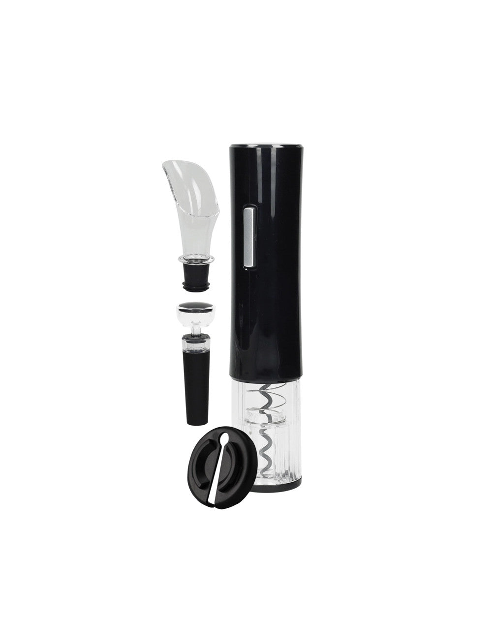Set vino cavatappi elettrico cm. 4,5x23h