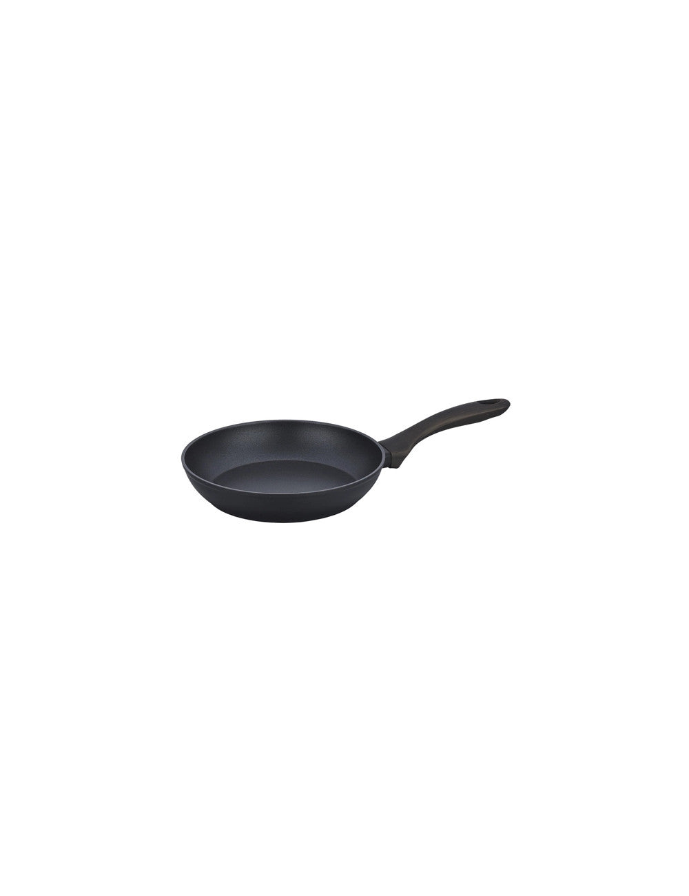 Padella shuttle forgiata nera con rivestimento antiaderente ilag xeradur ceramica/alluminio/bachelite cm.24 Nickel Free Brandani