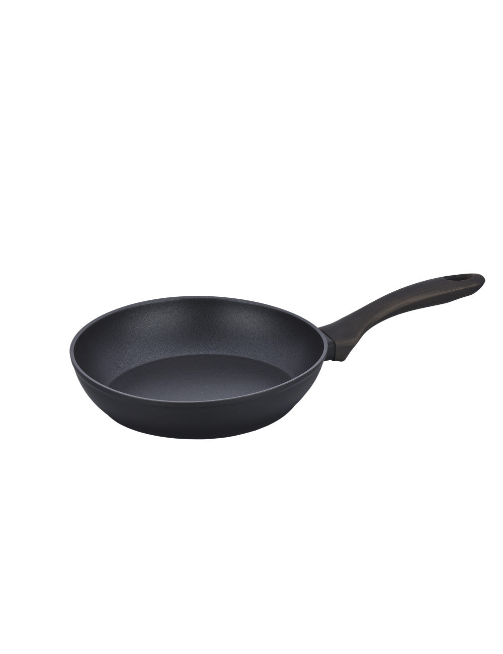Wok shuttle forgiata nera con rivestimento antiaderente ilag xeradur ceram/all/bachelite cm.28x7,5h Nickel Free Brandani
