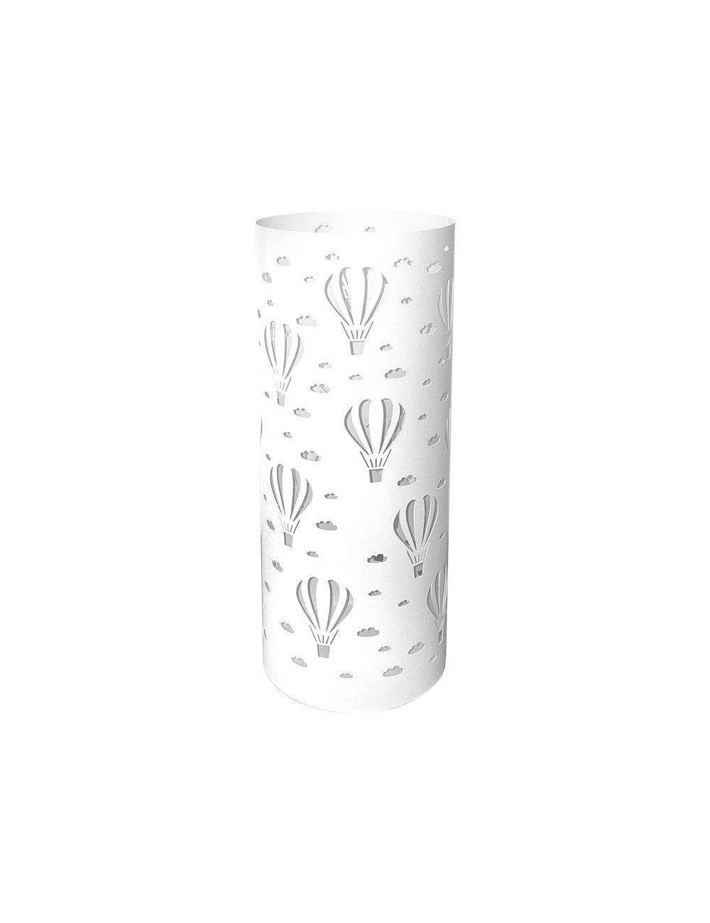 Portaombrelli mongolfiere bianco metal cm.21x55h Brandani