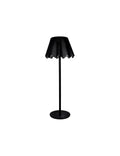 Lampada led touch ondina nero metal cm.14x36h Brandani