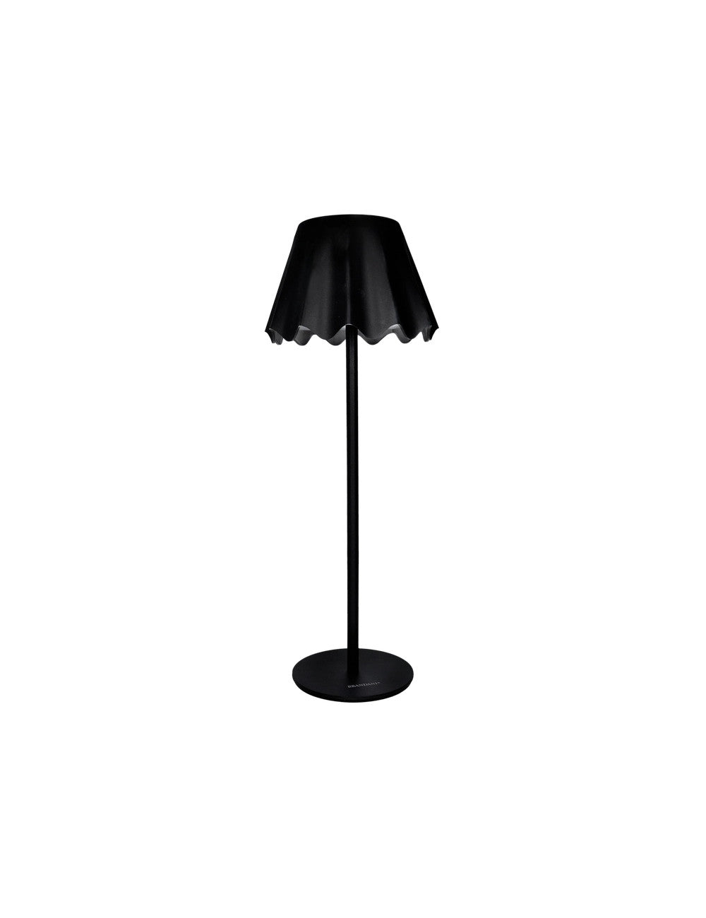 Lampada led touch ondina nero metal cm.14x36h Brandani