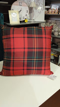 Cuscino tartan Natalizio cm.45x45