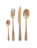 Set posate old gold 16 pz inox  Brandani