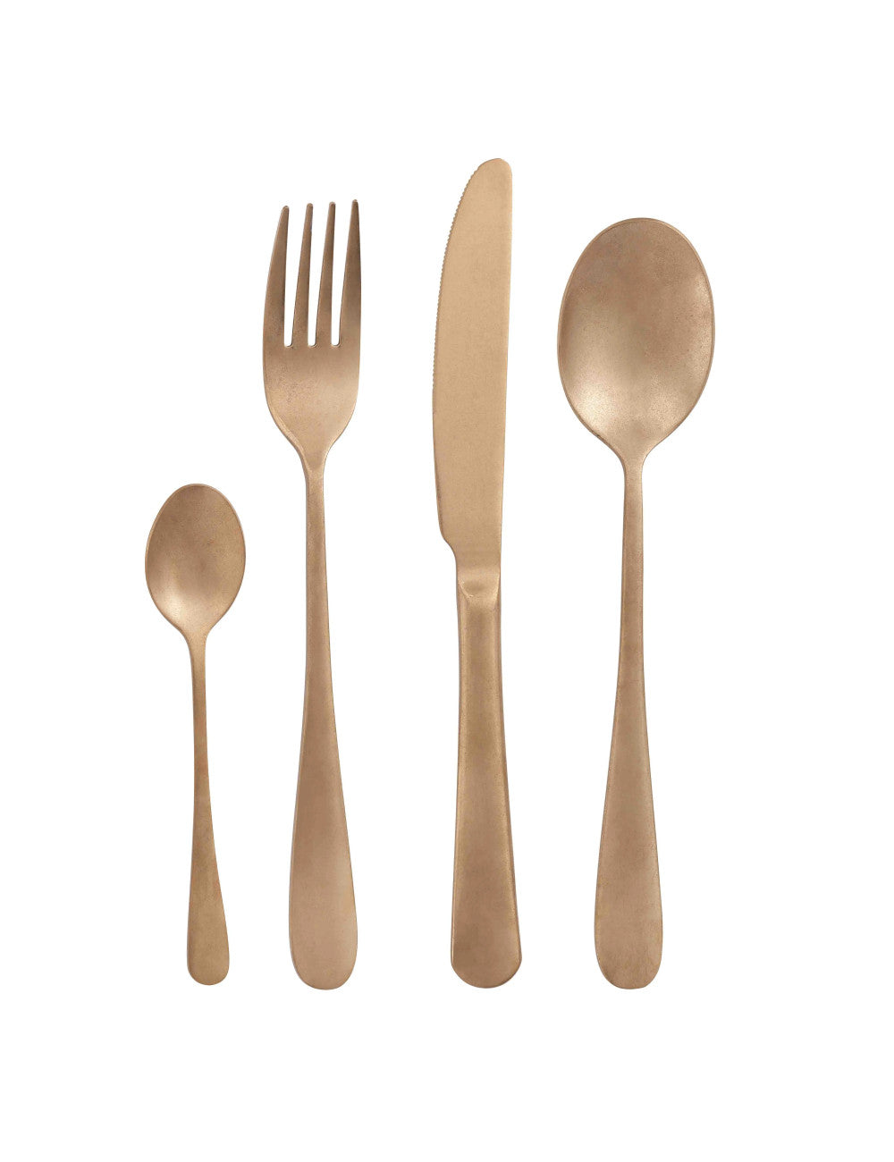 Set posate old gold 16 pz inox  Brandani
