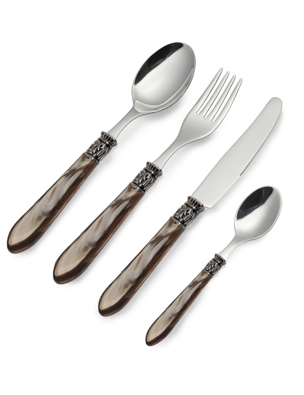 Set posate moka nuance 16 pz inox Brandani