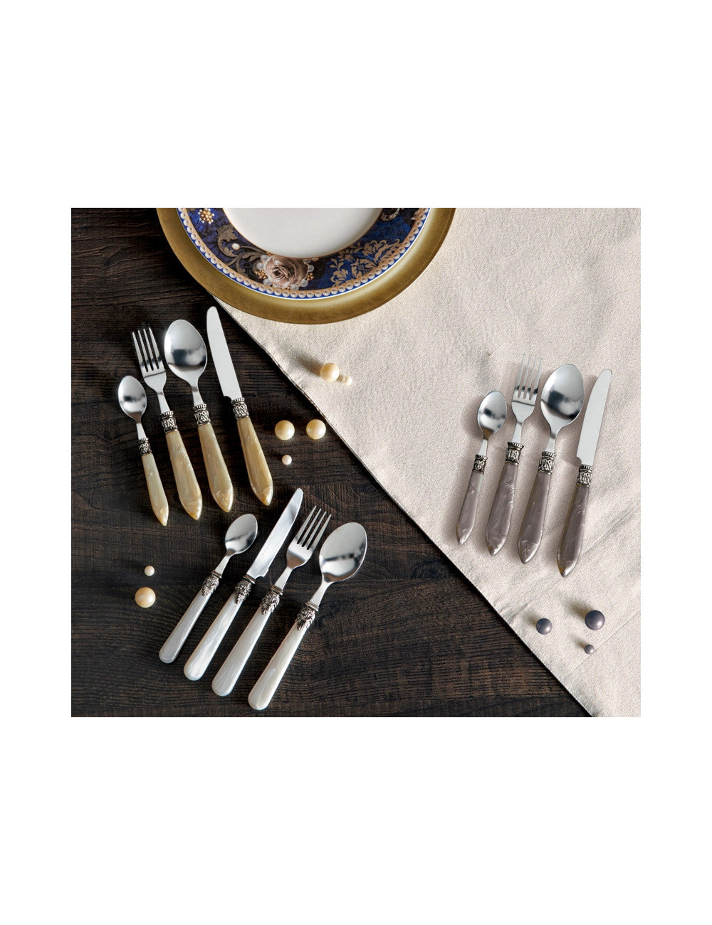 Set posate moka nuance 16 pz inox Brandani