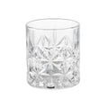 Bicchiere fiore set 6 pz vetro 33cl cm. 8x9h Brandani
