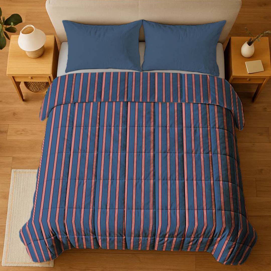 Toga trapunta matrimoniale 260x260 tessuto in microraso 100% pol. imbottitura 100% micropiuma di poliestere 400 g/m disponibile solo Blu e Rosa