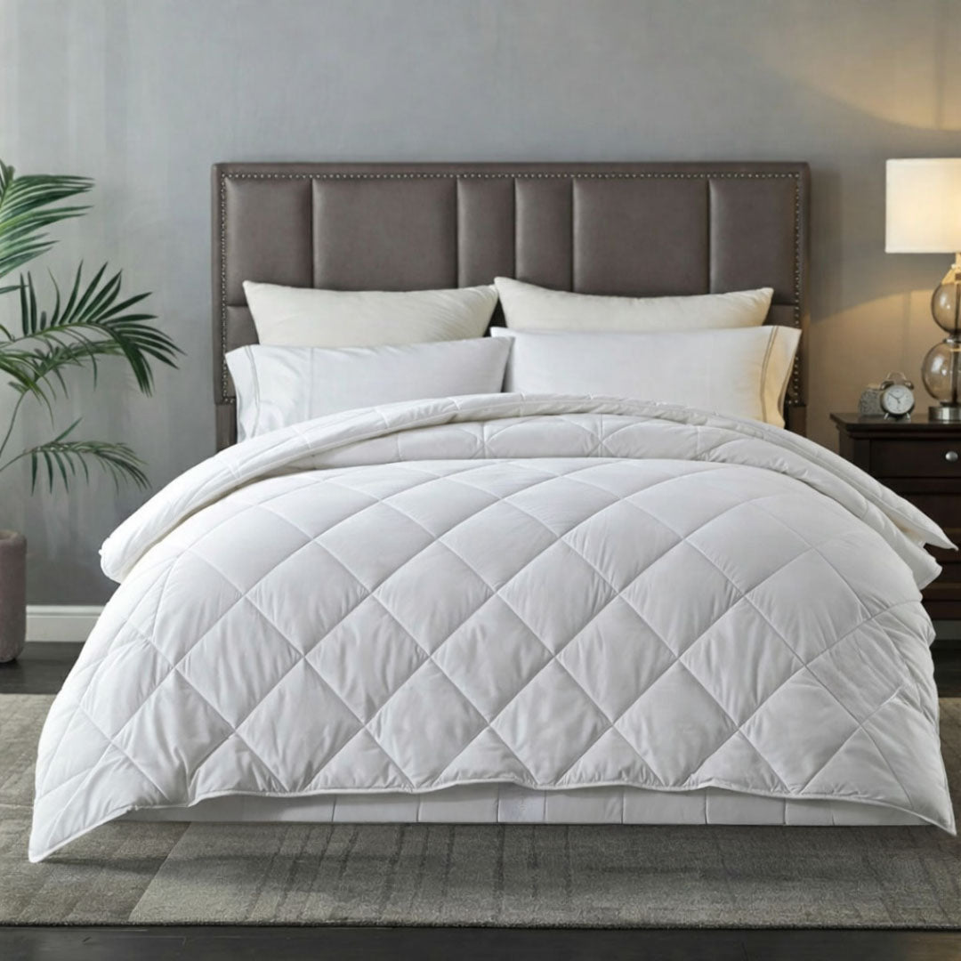 Tess imbottitura interno copripiumino invernale tessuto in microfibra 100% imbottitura 100% micropiuma in poliestere 300 g/m cm.250x200 matrimoniale