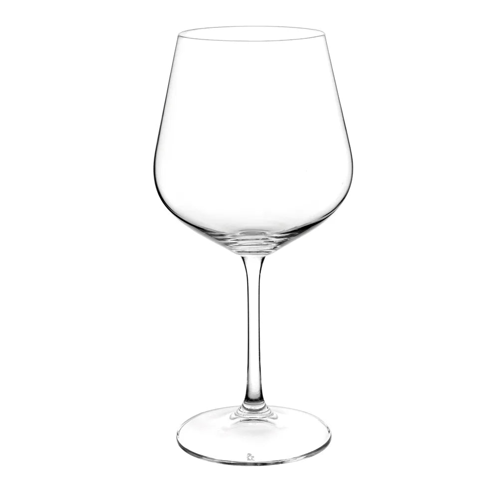 Set sei bicchieri Rialto vino 60 cl vetro trasparente lavabile in lavastoviglie