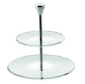 FULL MOON  Alzata in vetro trasparente a 2 piani VIDIVI
