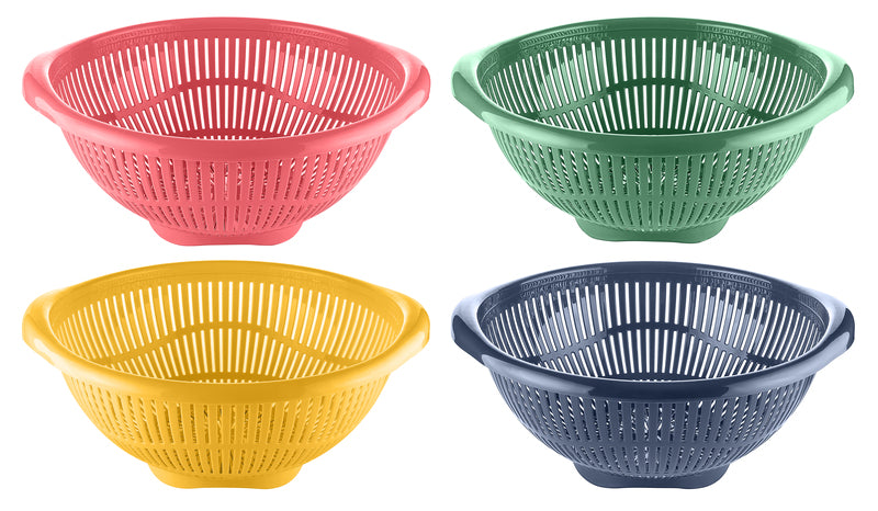 Scolapasta plastica Newton cm.30,5x29x13 colori assortiti