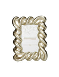 Portafoto candy oro poliresina interno 10x15