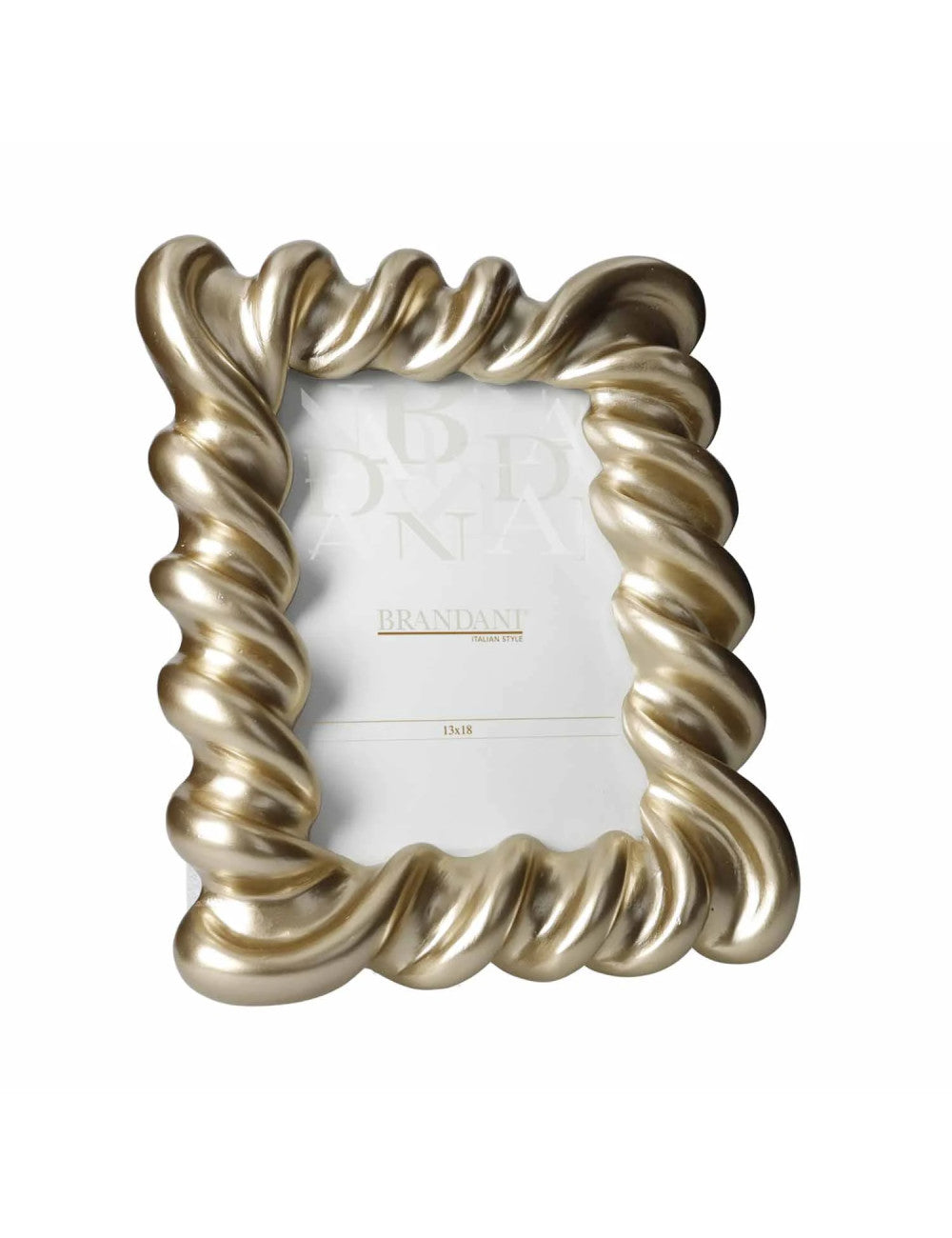 Portafoto candy oro poliresina interno 13x18