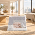 Coppia 2p cotone Favola Angel lenzuola matrimoniali sopra cm. 240x290 sotto cm. 180x200 due federe cm. 52x82