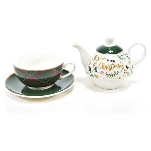 The' per uno verde 400ml 255ml 17x17xh.19cm scatola regalo