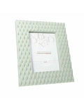 Portafoto Glam verde acqua int. 13x18 in poliresina Brandani