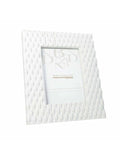Portafoto glam bianco int.10x15 poliresina