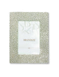 Portafoto chicco di grano oro poliresina interno 10x15 cm. 15x19,5 Brandani<br />