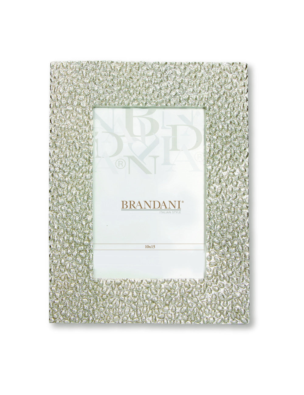 Portafoto chicco di grano oro poliresina interno 10x15 cm. 15x19,5 Brandani<br />