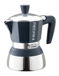 Caffettiera my moka induzione 2tz con fascia blu